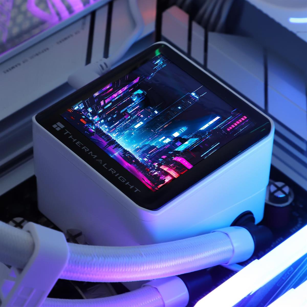 Thermalright Liquid Cooler Frozen Vision 360 ARGB White Thermalright Liquid Cooler Frozen Vision 360 ARGB White
